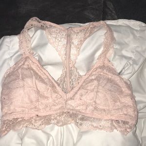 Auden light pink bralette